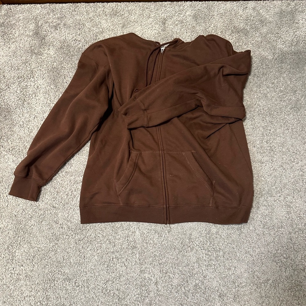 Zip up, oversized